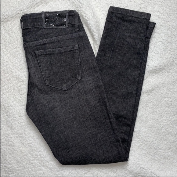 Forever 21 Black wash Jeans zipper bottoms Denim 
Size 24 - Picture 5 of 11